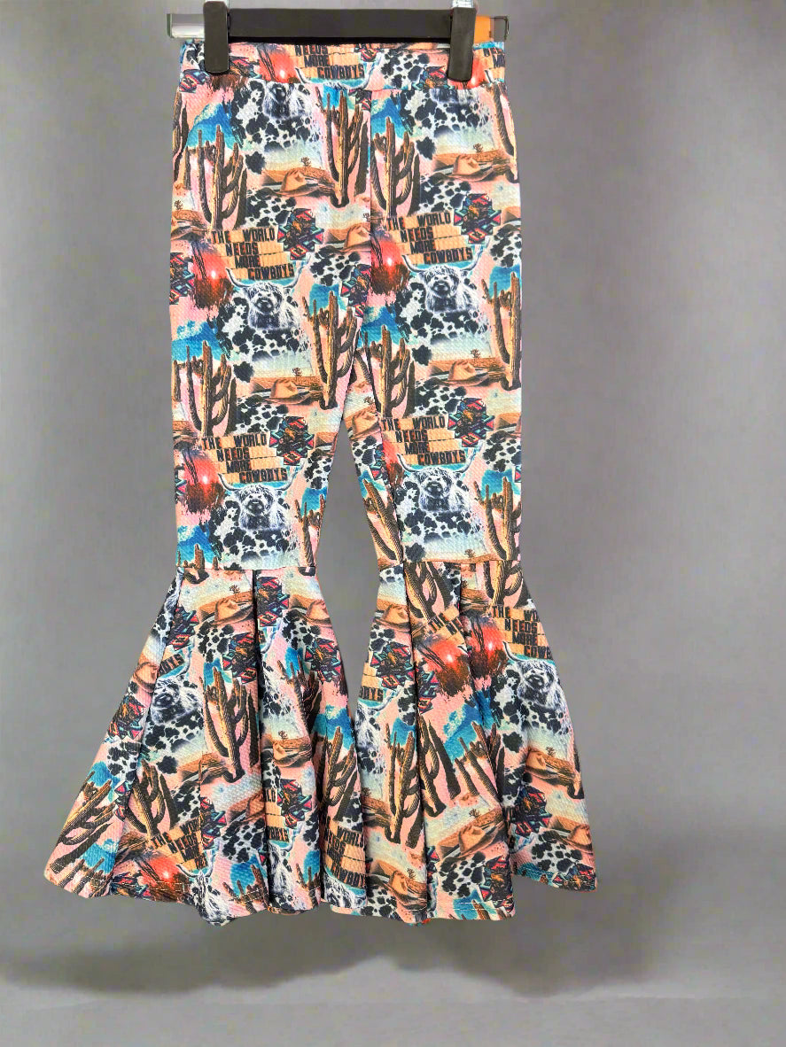 Highlander western Bell Bottoms