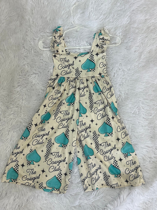 The Cowgirl Club Rompers