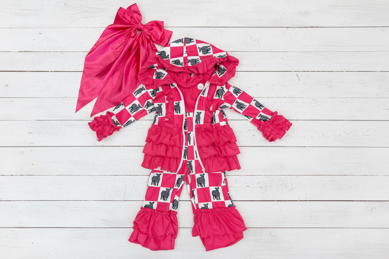 Show Calf Checkered outfit