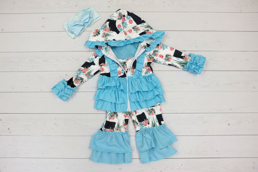 Angus Cactus overall outfit